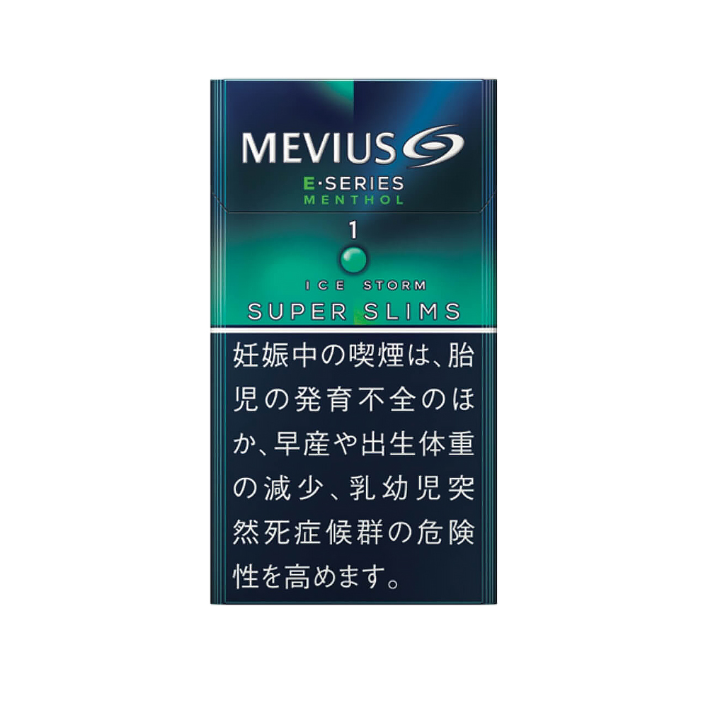 Mevius E Series Menthol Ice Storm One 100’s (SuperSlims)
