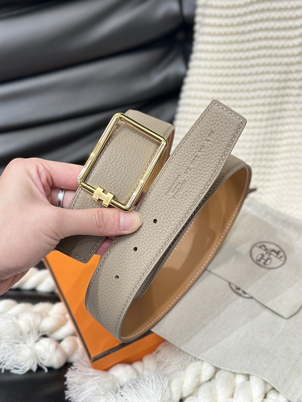 Fashion Top quality Golden Buckle Wide-3.8cm Real Leather Belt PD-862106