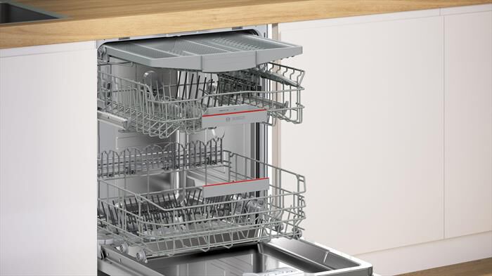 BOSCH - Lavastoviglie SMP4ECC72S Classe A 14 Coperti-Acciaio nero spazzolato