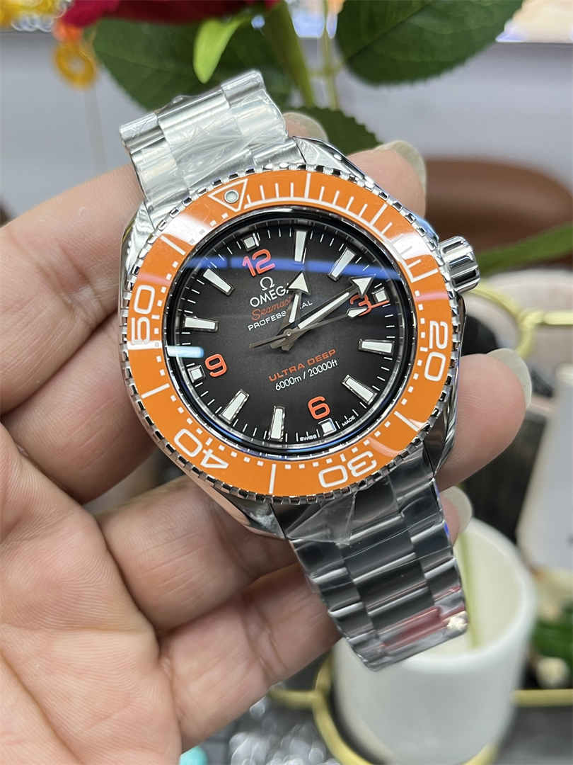 VS Factory Omega Seamaster Replica Planet Ocean 600M 45.5mm Orange – Master 8912 Movement