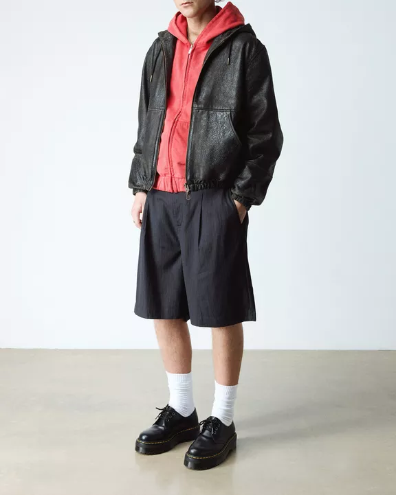 1461 Quad Smooth Leather Platform Shoes