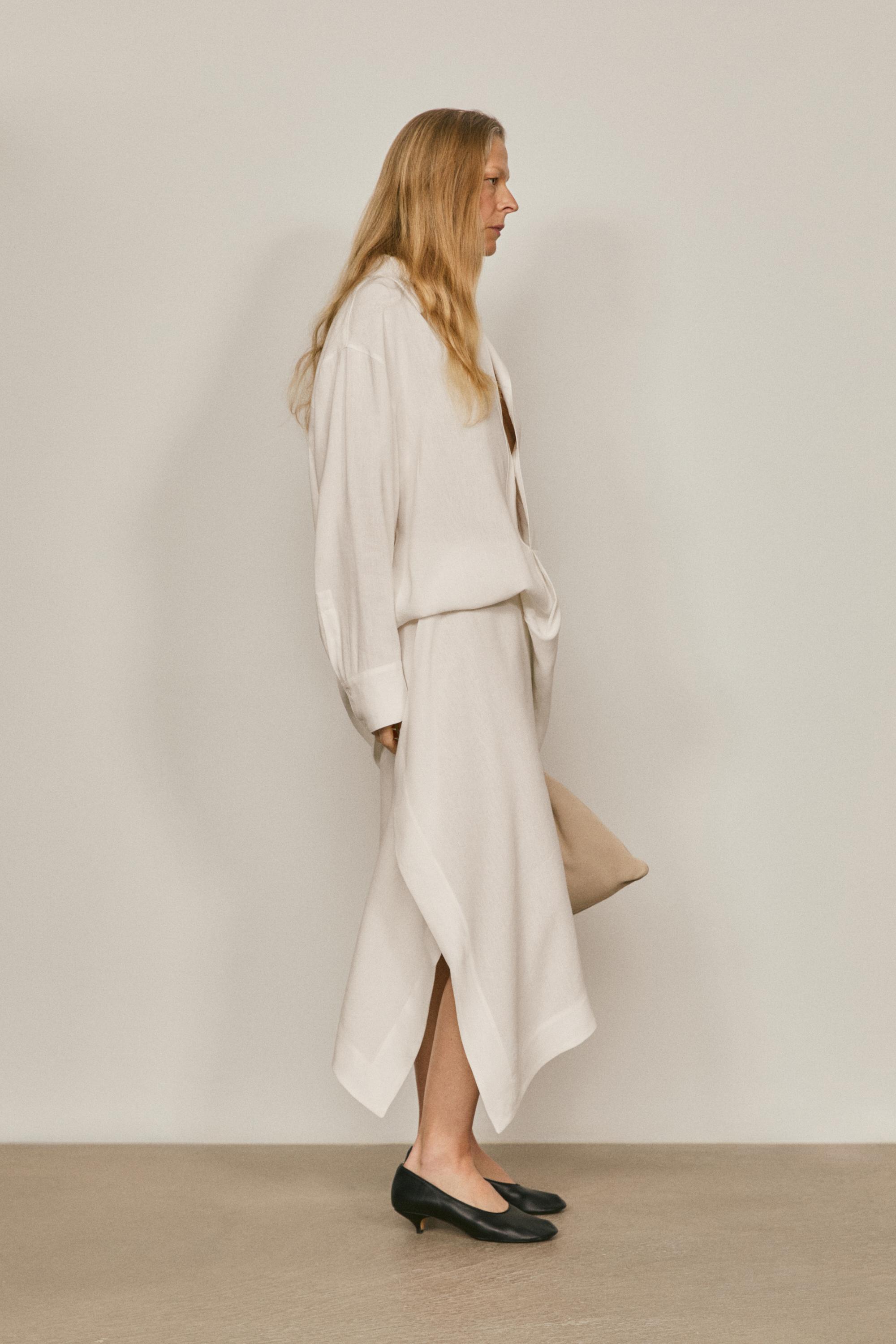 Falda pareo midi fluida - LIMITED EDITION