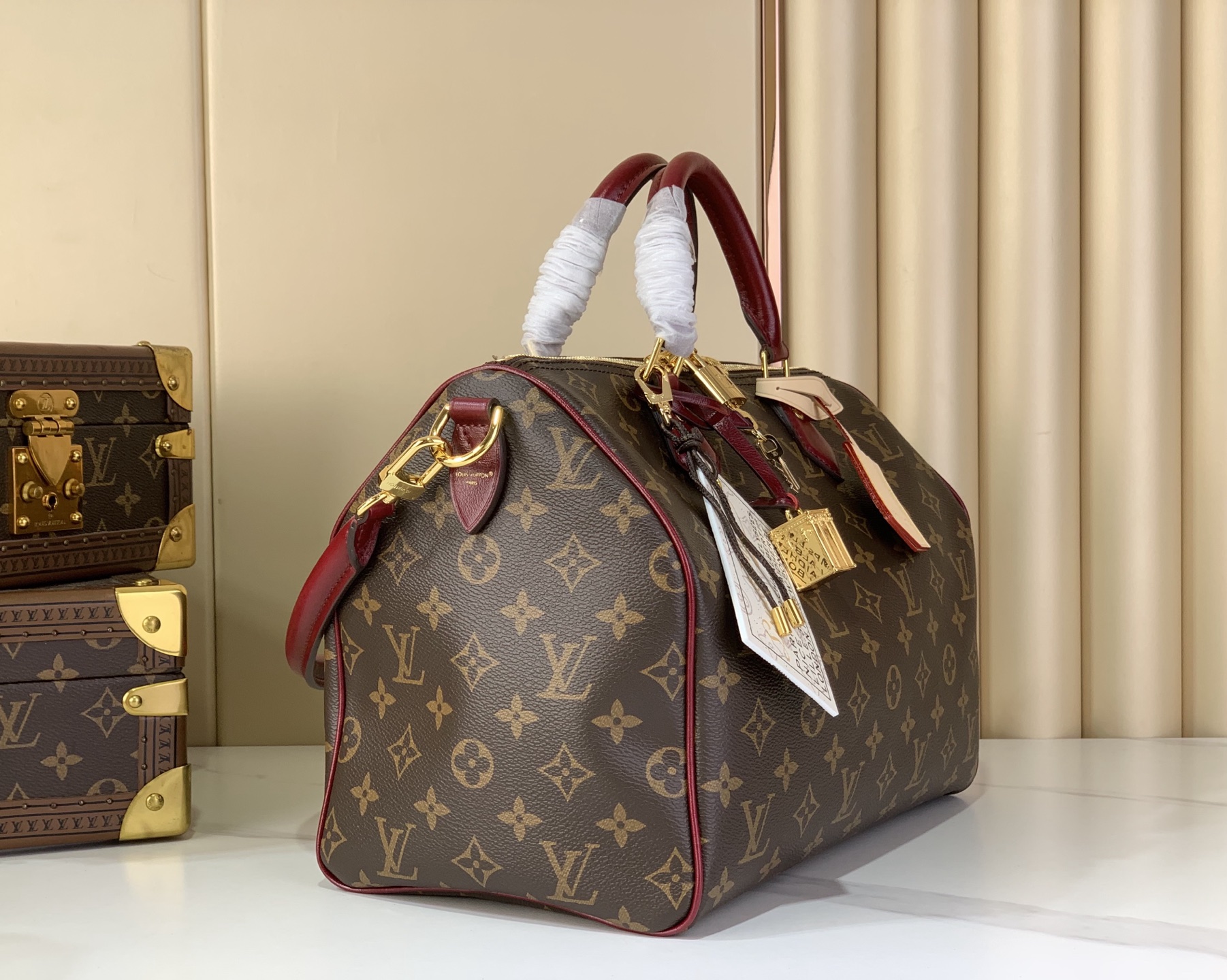 LOUIS VUITTON M28379 Speedy 30 Soft Celebration