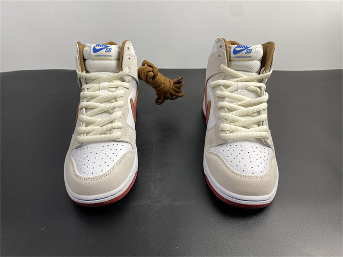 NK SB Dunk High Sail Bright Crimson CV9499-100