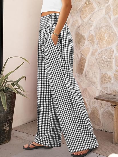 AERLEN Womens Palazzo Pants