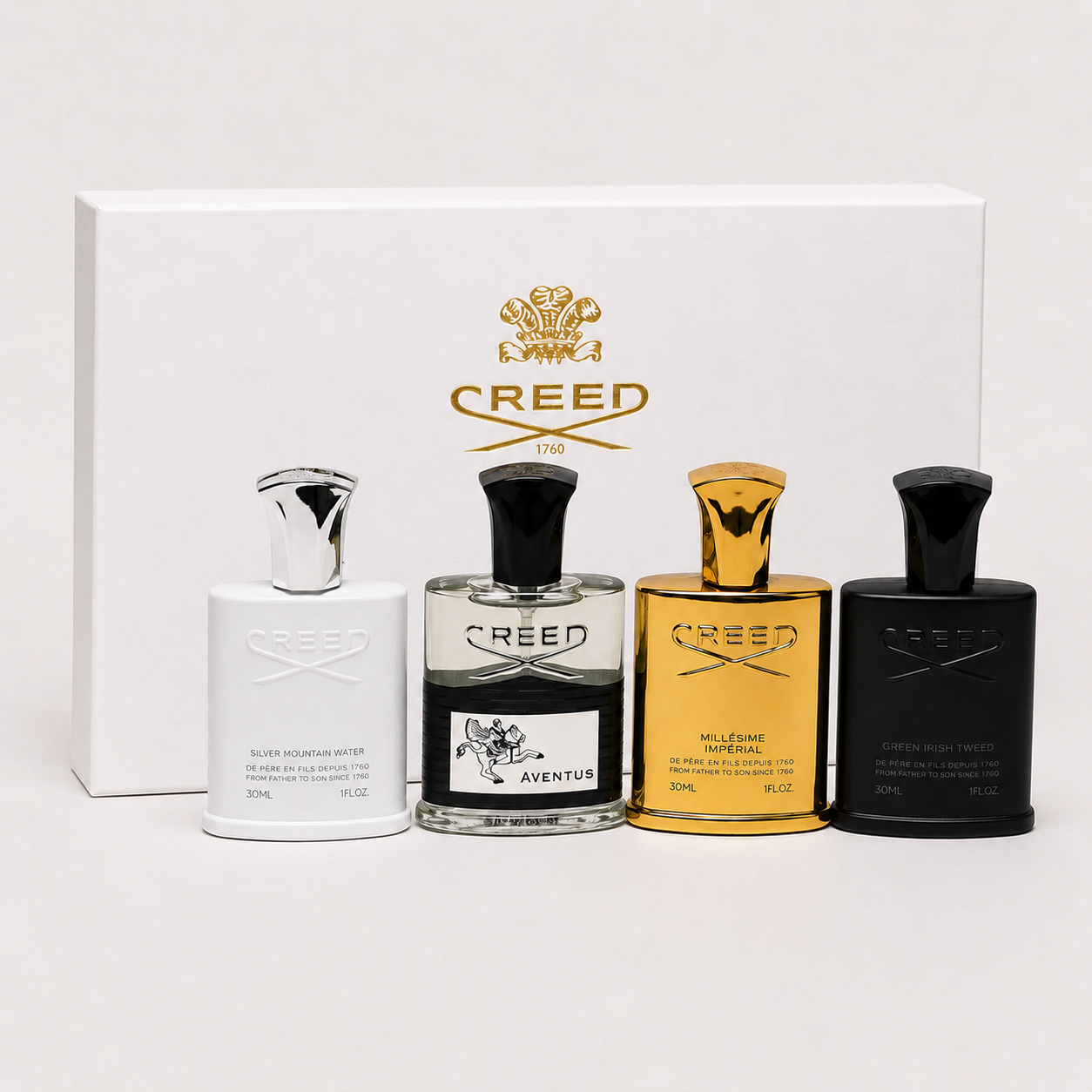 D108：Creed 4-Piece 30ml Fragrance Gift Set (4×30ml)