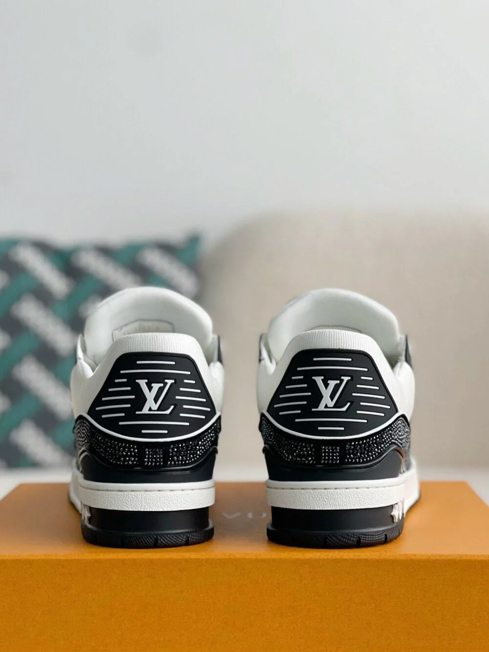 LV  Trainer Sneaker ‘Denim Monogram Black Diamond’
