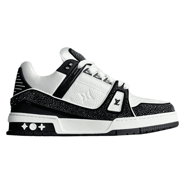 L.V  Trainer Sneaker ‘Denim Monogram Black Diamond’
