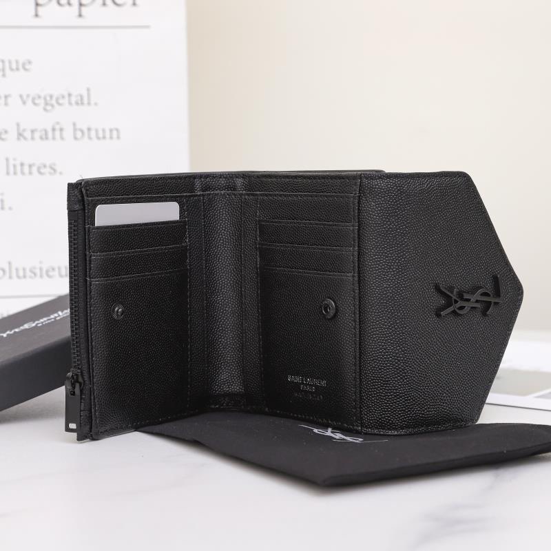 Fashion 4.9″x3.9″x1.0″ Leather Wallet QB-927025