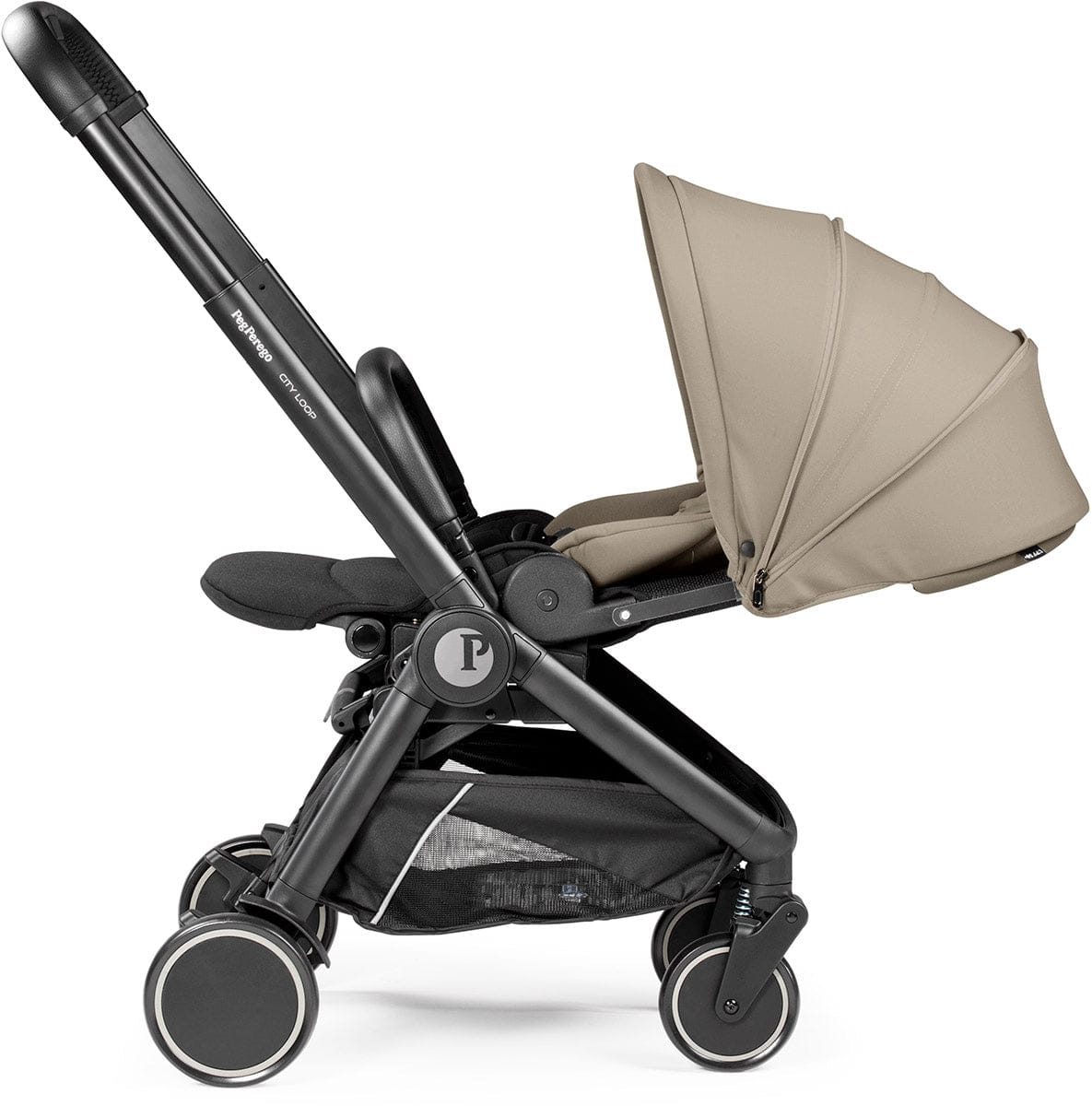 PEG City Loop Stroller Bundle - Black / Vanilla Blend
