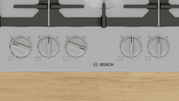 BOSCH - Piano cottura a gas PCS7A5I90 75 cm-Inox