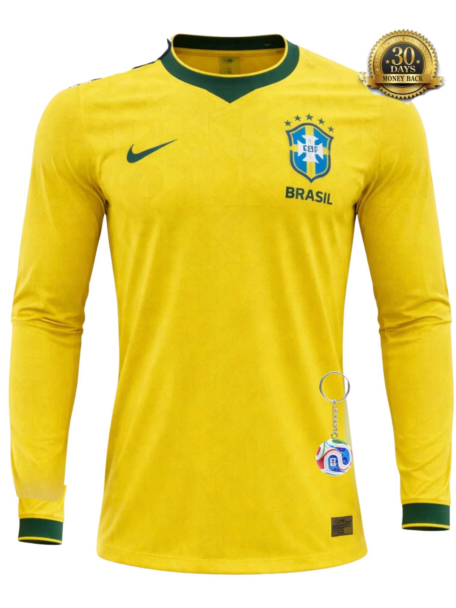 Brazil World Cup 2026 Jersey - Long Sleeve