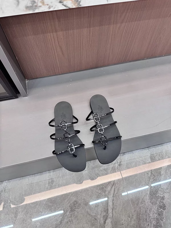 Fashio Cutout Flat Slippers(2 Colors) LX-668065
