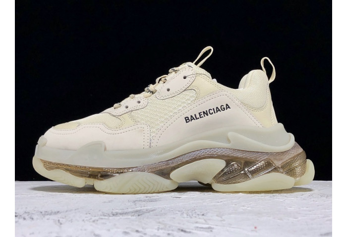 TRIPLES TRAINER CLEAR SOLE SNEAKERS 3000015