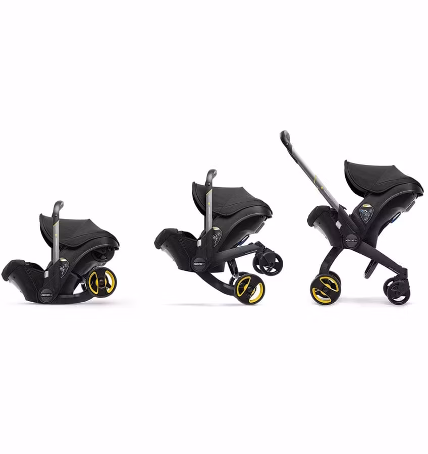 Doona+ Infant Car Seat & Stroller + SensAlert Pad Bundle - Desert Green