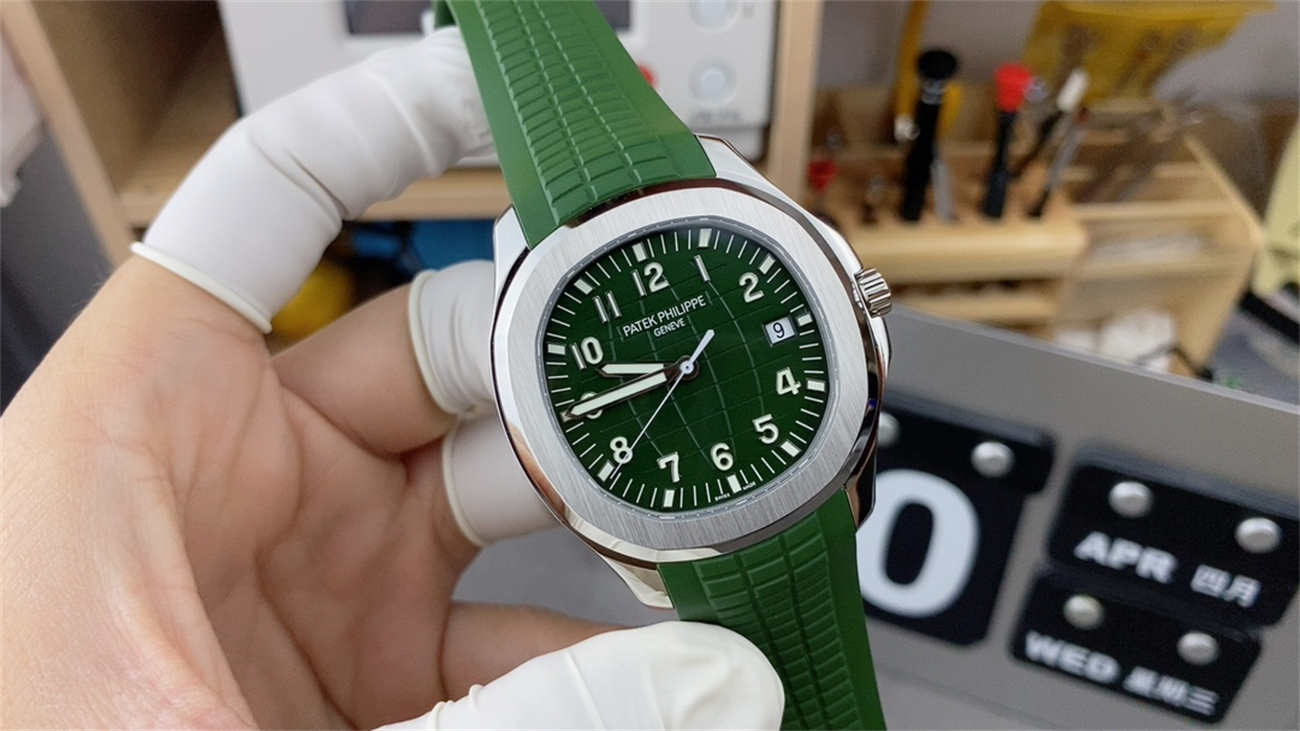 Aquanaut 5168G Super Clone – 3K Factory Latest Version Green Dial 42mm Clone Movement