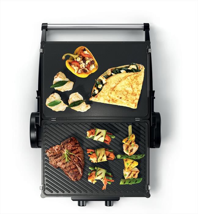 BOSCH - Bistecchiera 2000W TCG4215-Argento