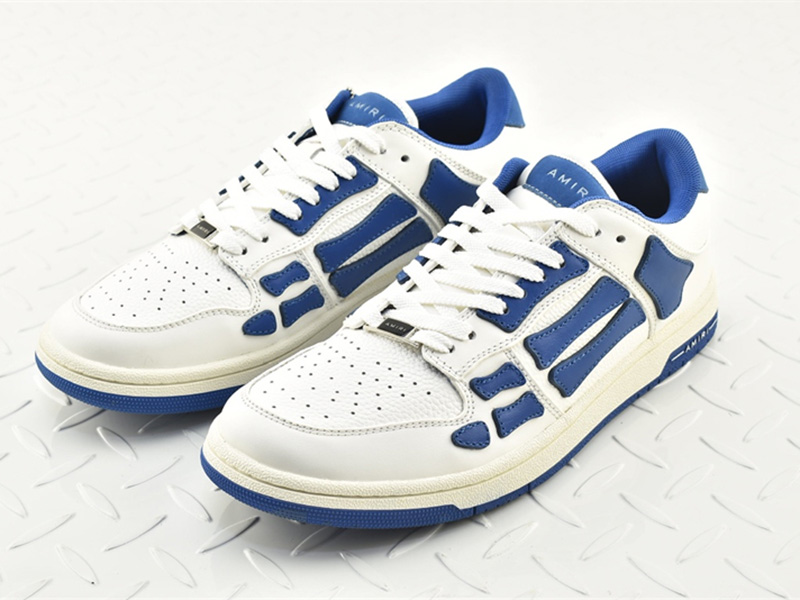 AMR Skel Top Low White Blue PS22MFS003-123