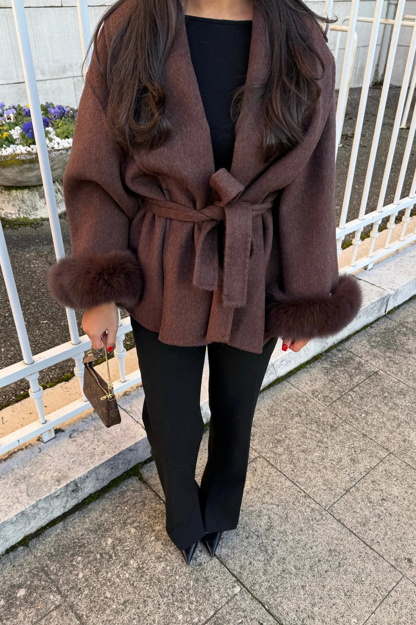 Manteau Fourrure Vaïa