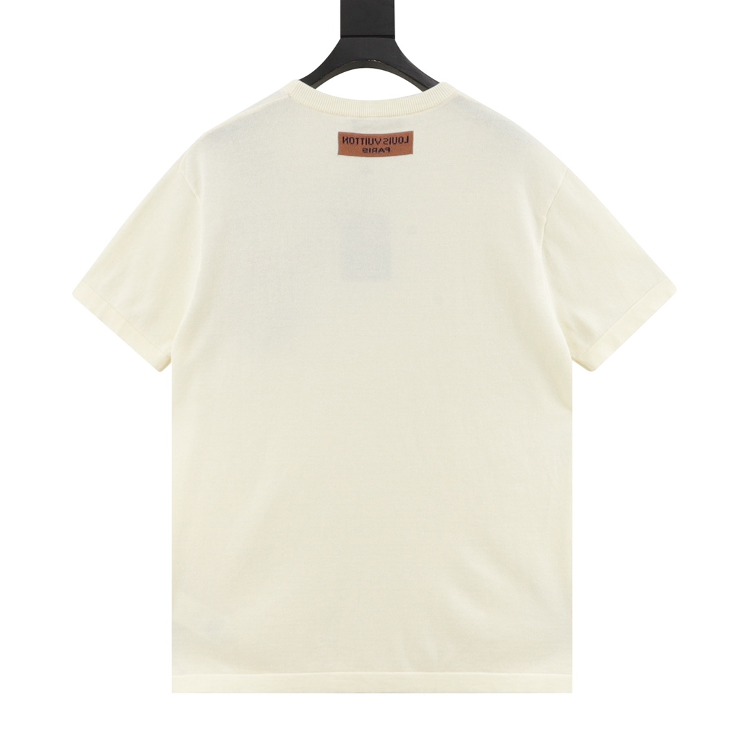 LV Logo lettering T-shirt