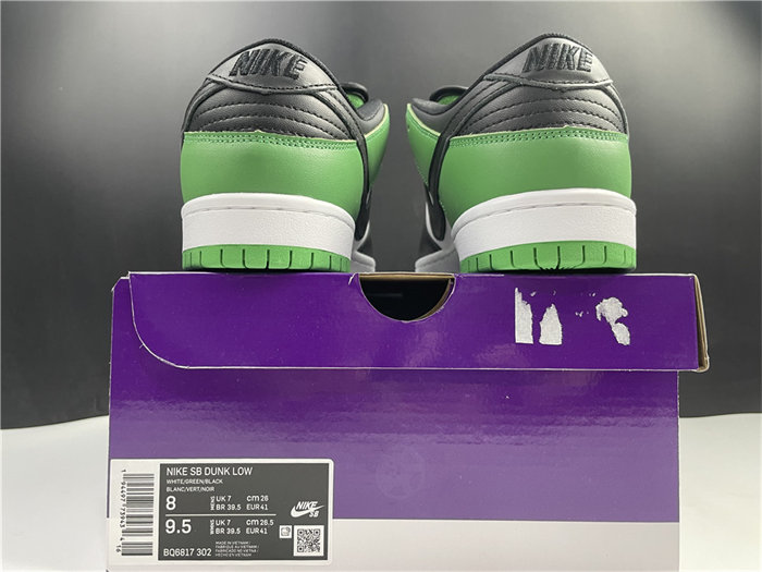 NK SB Dunk Low Classic Green BQ6817-302