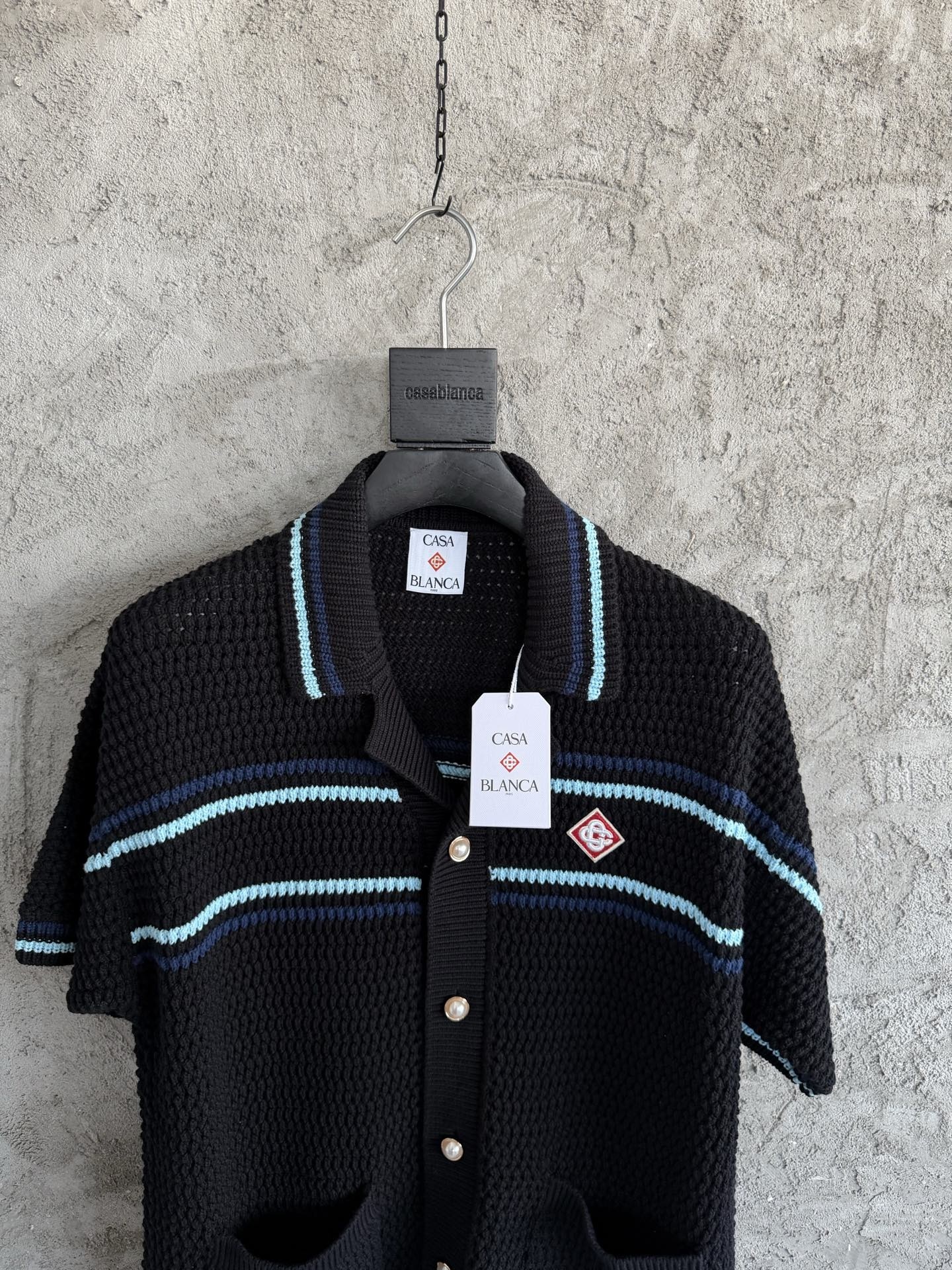 Casablan Knitted short sleeve