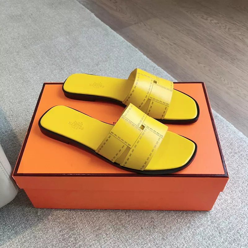Classical High Quality Real Leathers Slippers LX-872302