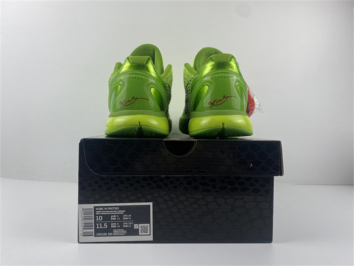 NK Kobe 6 Protro Grinch CW2190-300