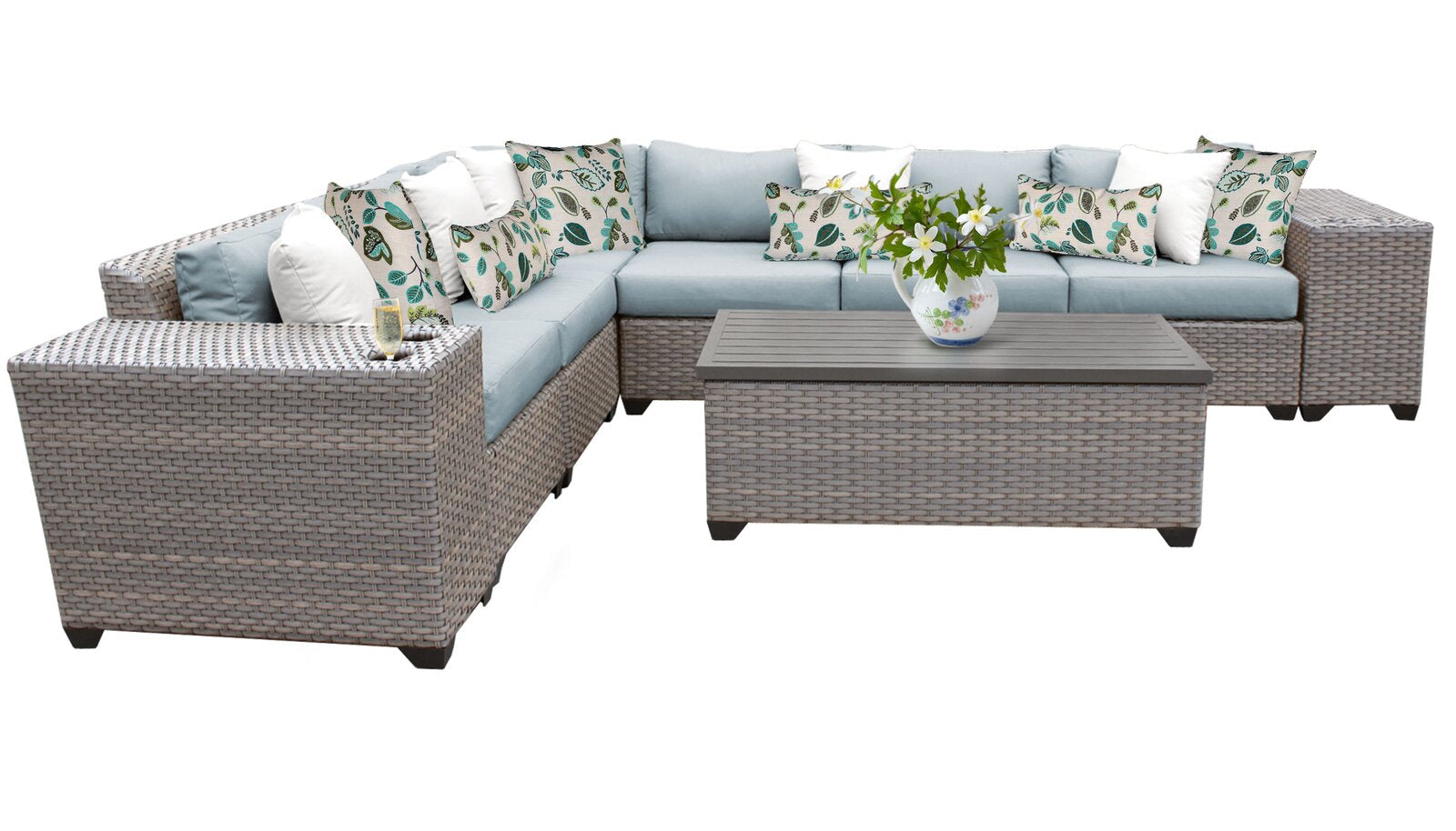 Merlyn 5 - Person Seating Group with Cushions