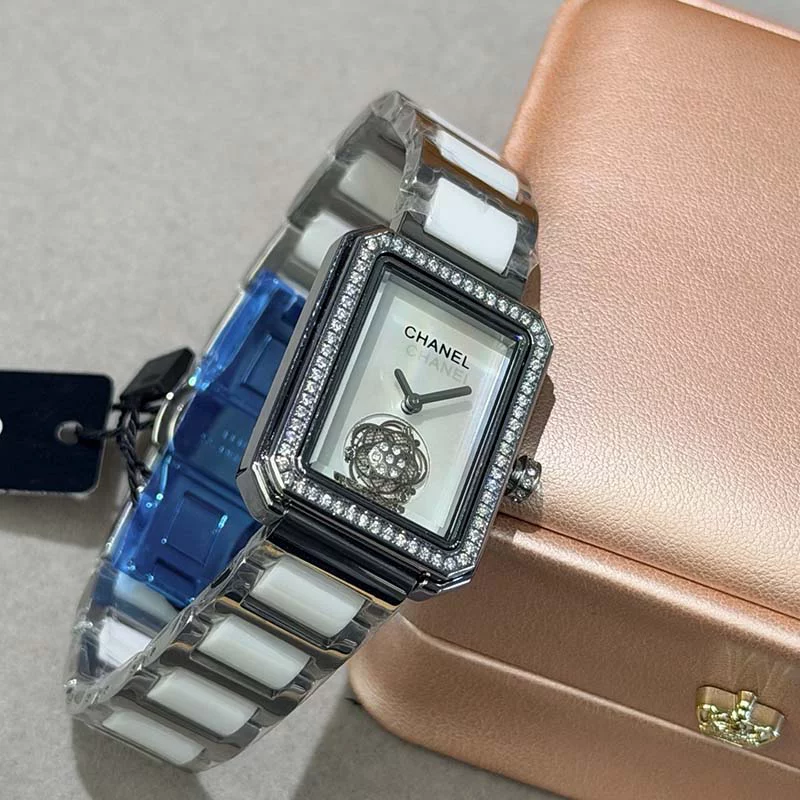 Fashion 36mm Dial Stone-set Bezel Quartz Movement Watch WB-6629032