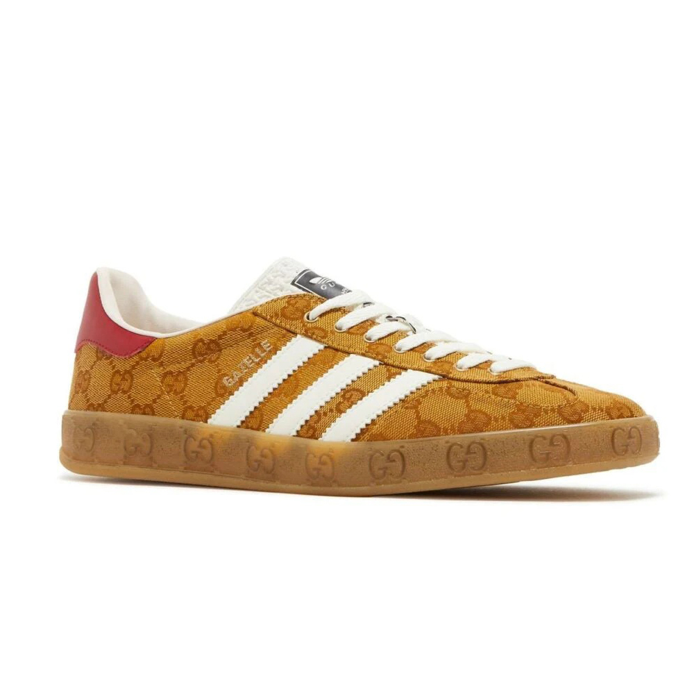 AD x GUC Gazelle ‘GG Monogram Beige Brown’