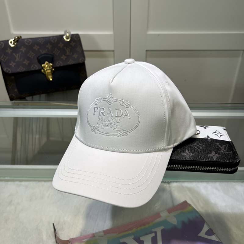Fashion Adjustable White Baseball Cap MZ-916053