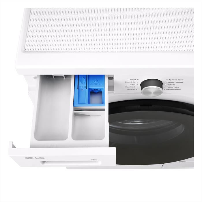 LG - Lavatrice AI DD F4NX1009NWB SERIE X1 9kg Classe A-Ivory White