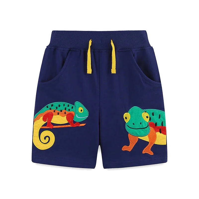 Shorts with Lizard print