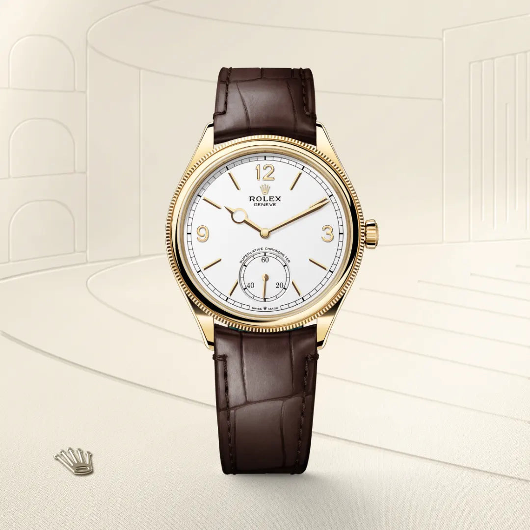 2025 1908 Rolex 39 mm, 18 kt yellow gold, polished finish M52508-0006