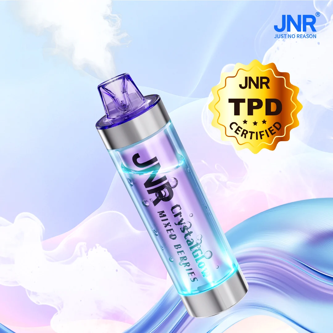 JNR Crystal Glow 33K Puffs - Kit Pod Remplissable et Rechargeable - Vape Grok