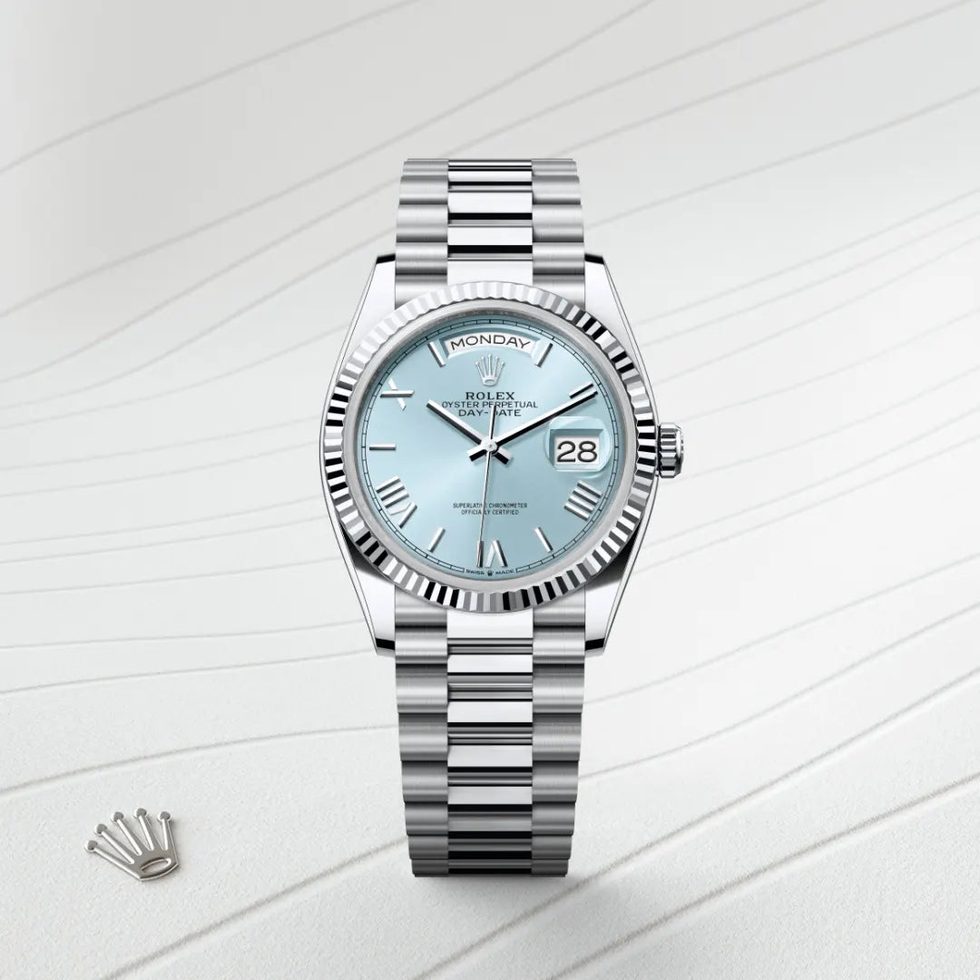 2025 Day-Date 36 Rolex Oyster, 36 mm, platinum M128236-0018