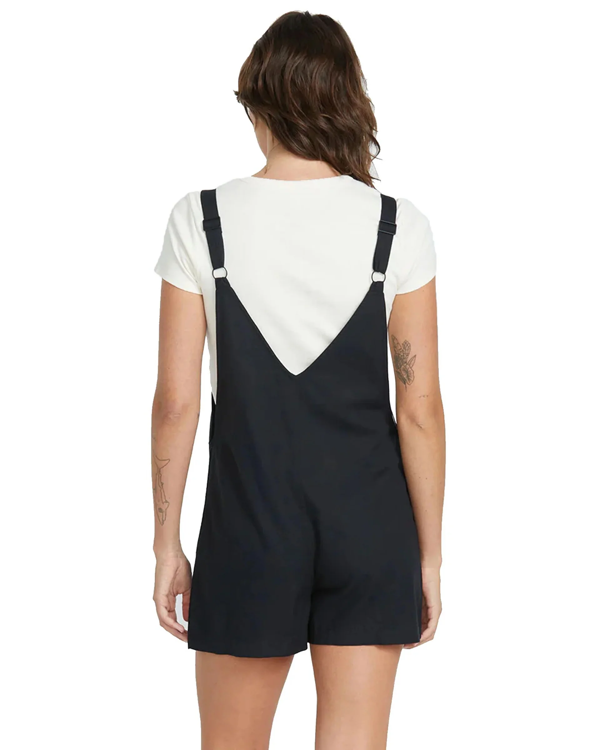 Stone Strut Romper - Black