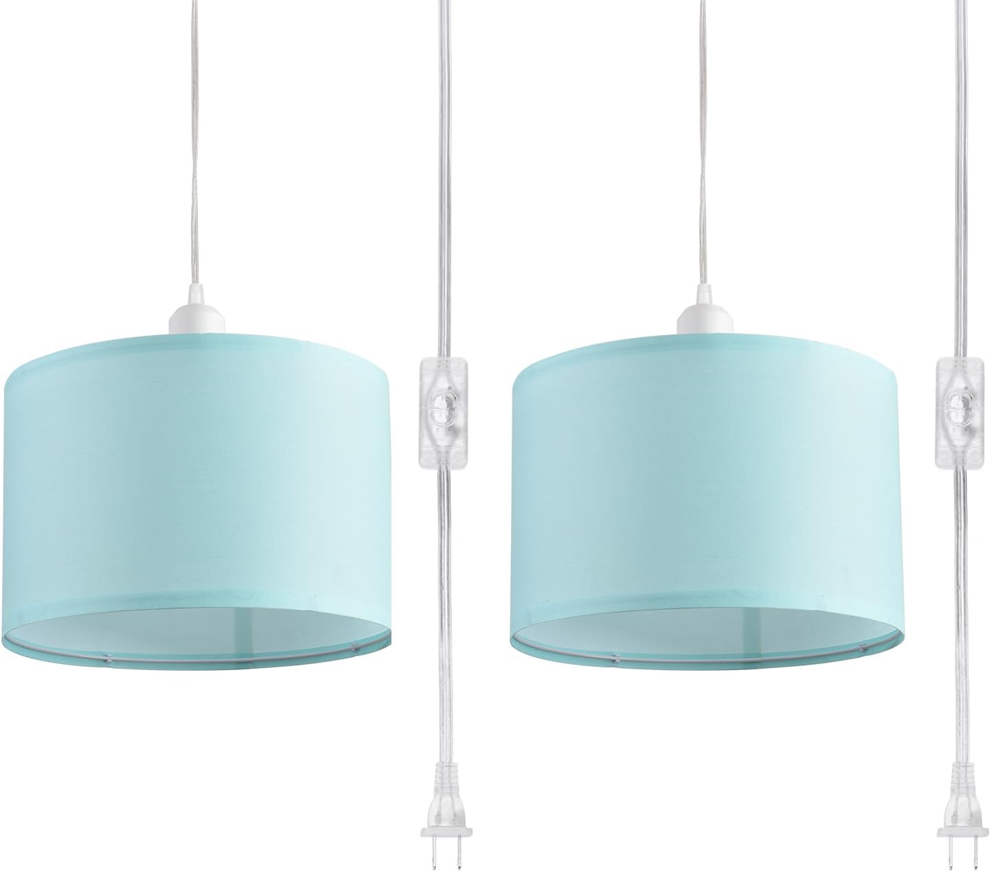LUMISCAPE 2 Pack Plug in Pendant Light