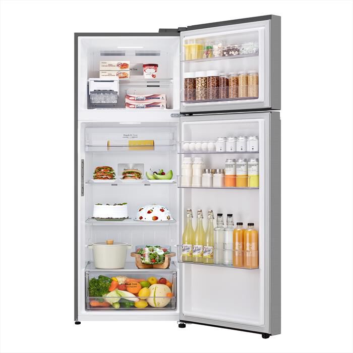 LG - Frigorifero 2 porte GTBV44PYBKD Classe E 461L-Argento