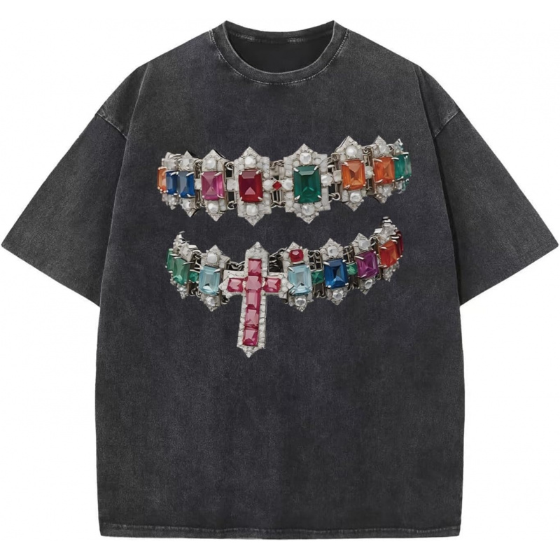 Oversized T-shirts for Men Graphic Vintage