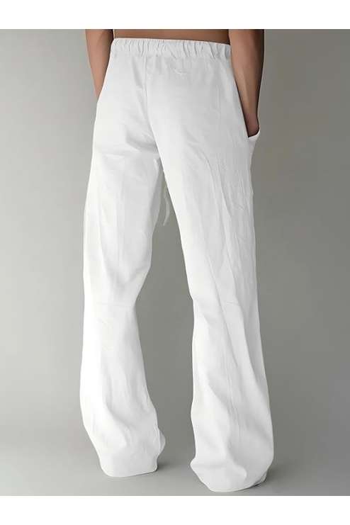 Mens Cotton Linen Pants