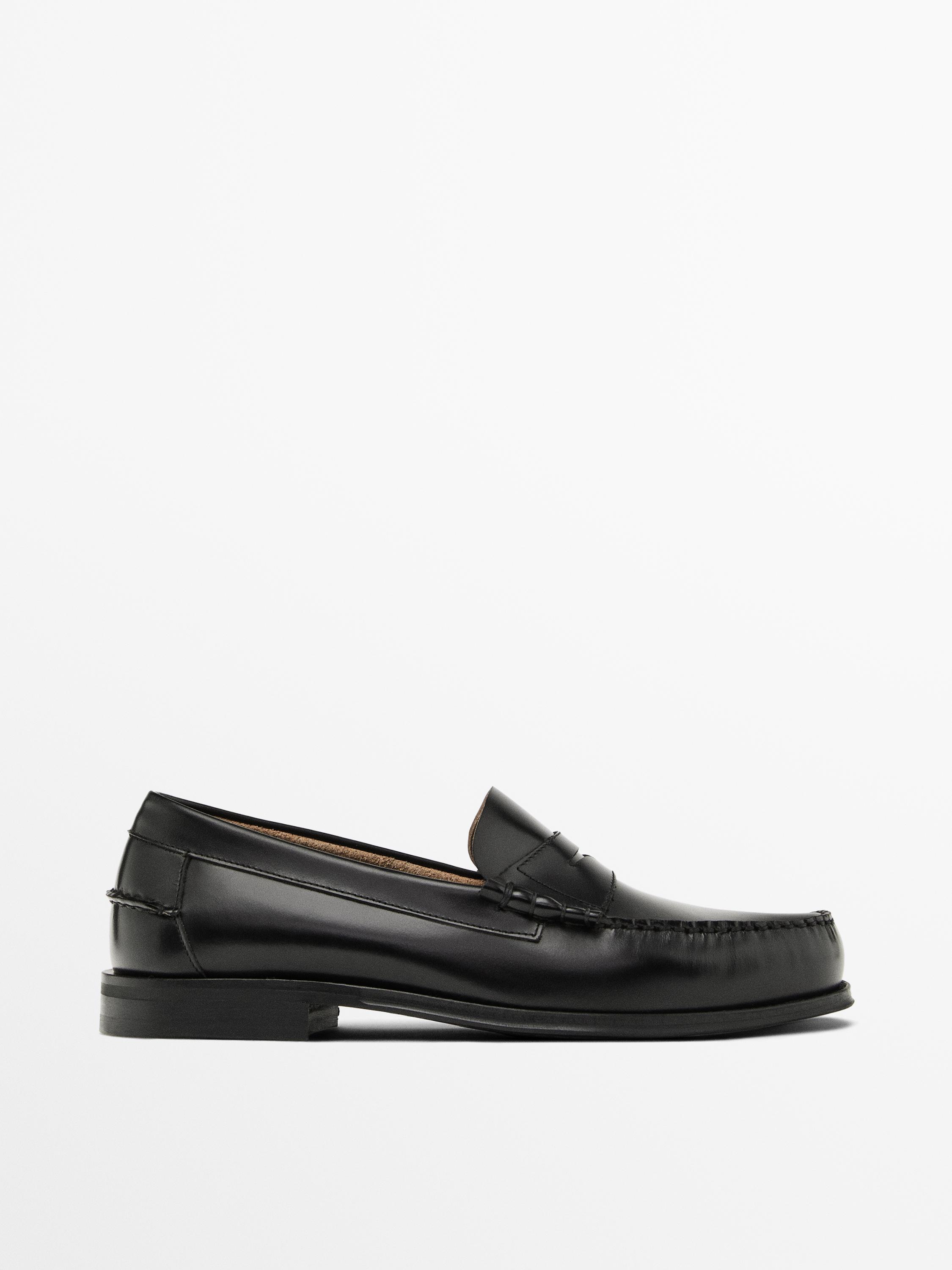Mocasín piel antifaz