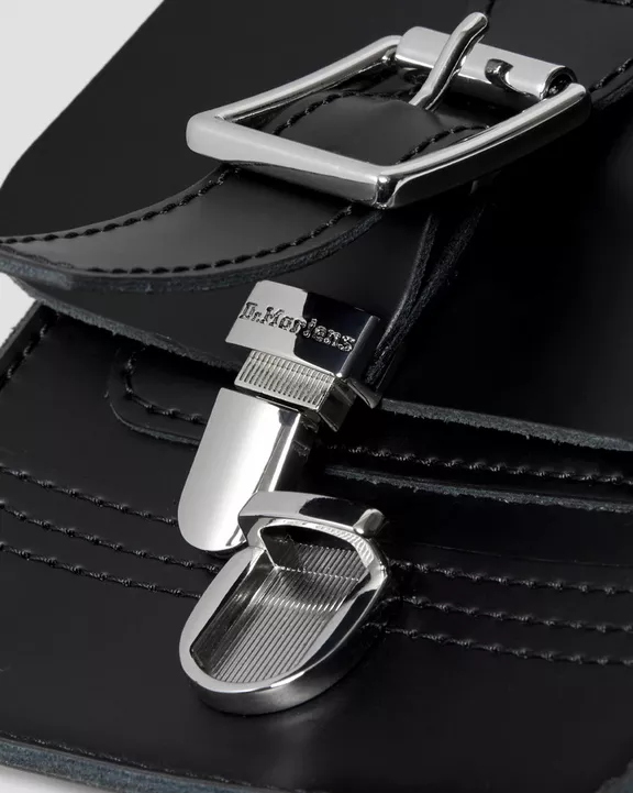 Kie Smooth Leather Vertical Crossbody Bag