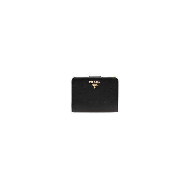 PRADA(プラダ) サフィアーノレザー 財布 ブラック