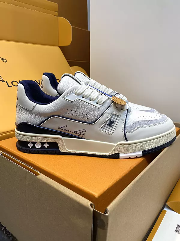 Vintage Top Quality Real Leather 3cm Platform Casual Shoes LX-872544