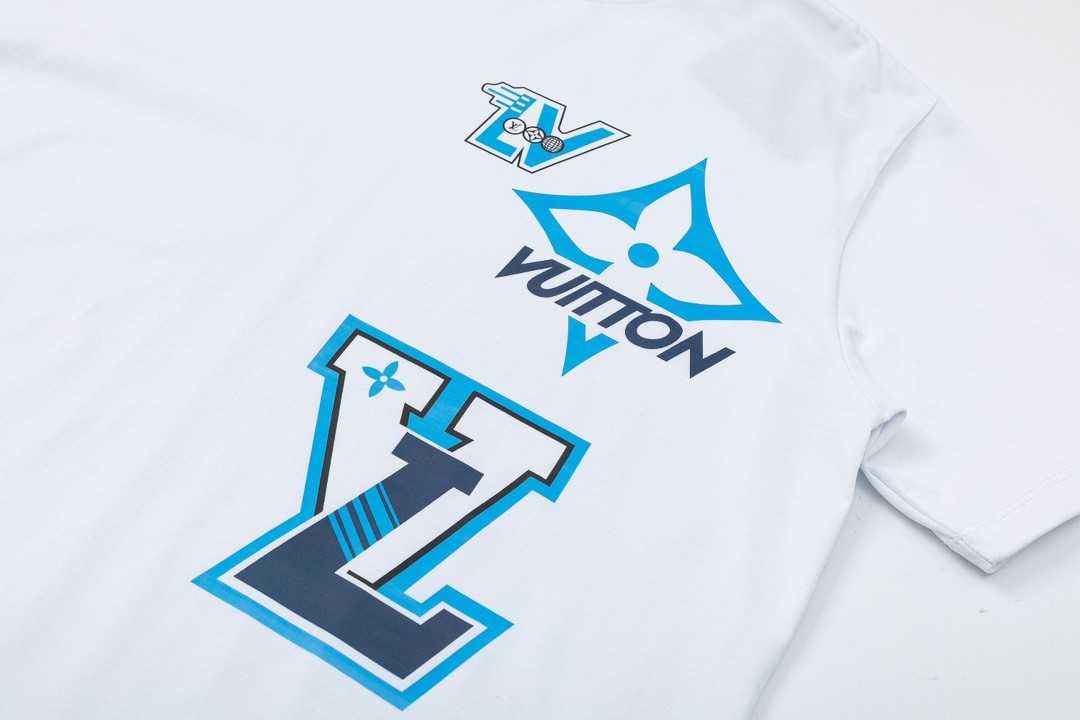 LV 23SS logo printed t-shirt