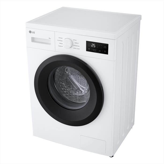 LG - Lavatrice F4NA10S8NWK SERIE A1 8 Kg Classe A-White