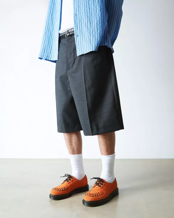 Ramsey Woven Suede Creepers