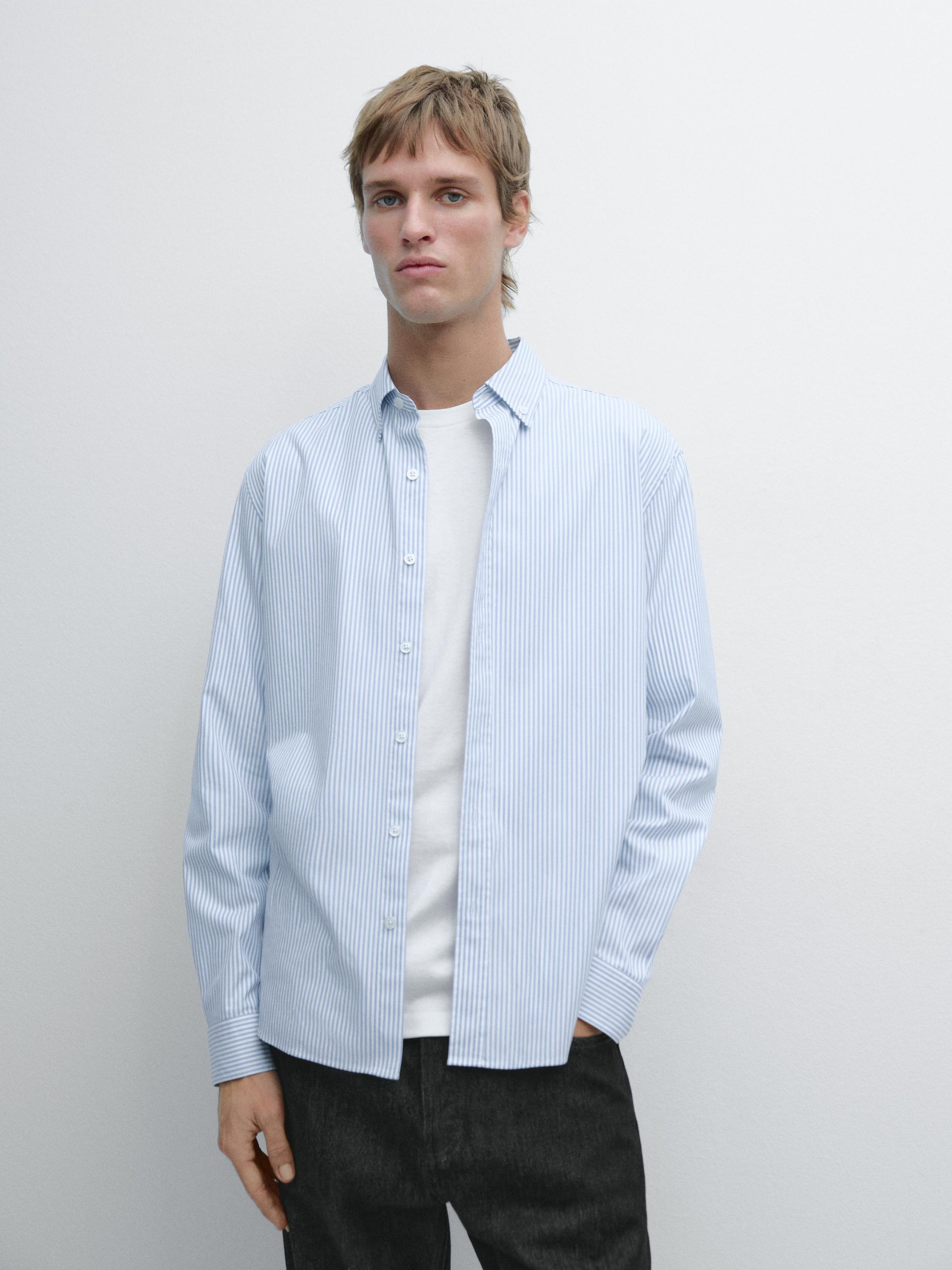 Camisa oxford 100% algodón